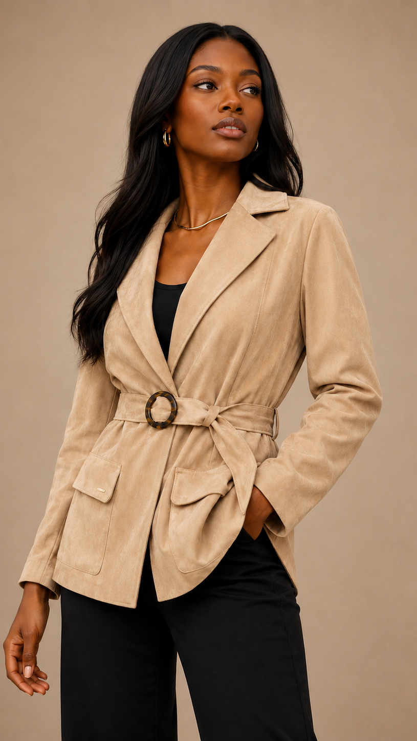 Loja ZNT: PARKA SUEDE SOFT ELLA VIVE